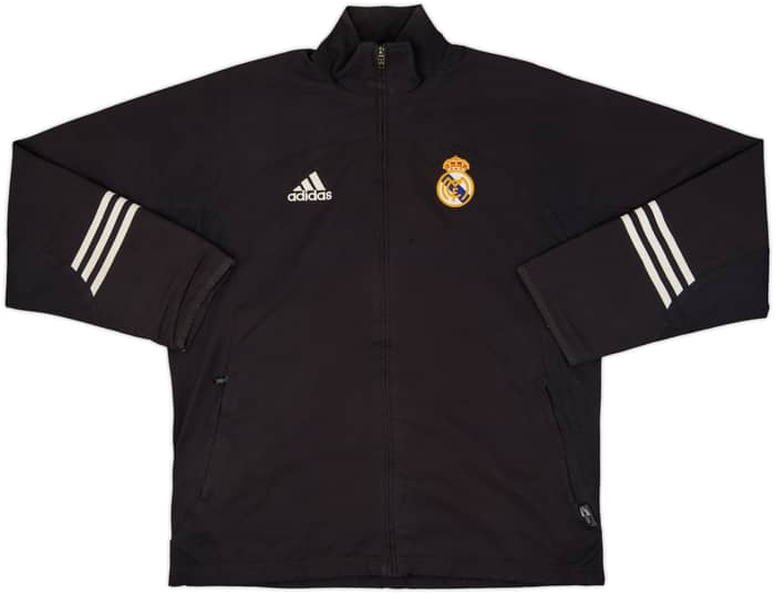 2002-03 Real Madrid adidas Track Jacket - 4/10 - (XL.Boys)