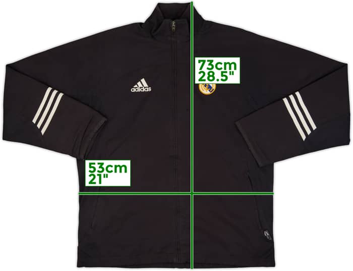 2002-03 Real Madrid adidas Track Jacket - 4/10 - (XL.Boys)