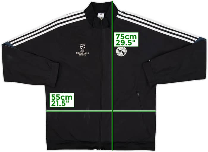 2014-15 Real Madrid adidas CL Track Jacket - 5/10 - (L)