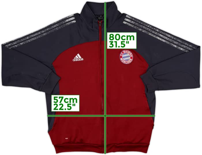 2002-03 Bayern Munich adidas Track Jacket - 5/10 - (XL/XXL)
