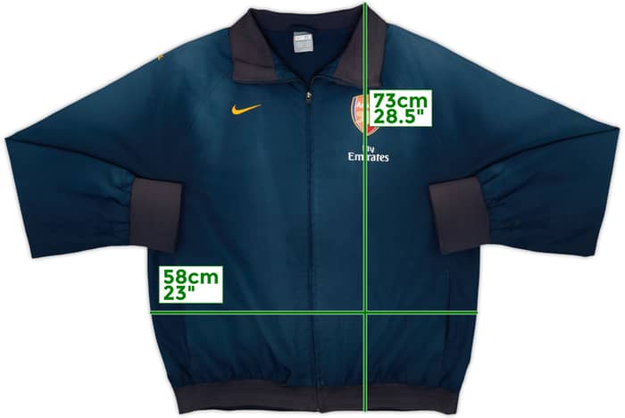 2008-09 Arsenal Nike Track Jacket - 3/10 - (XL)