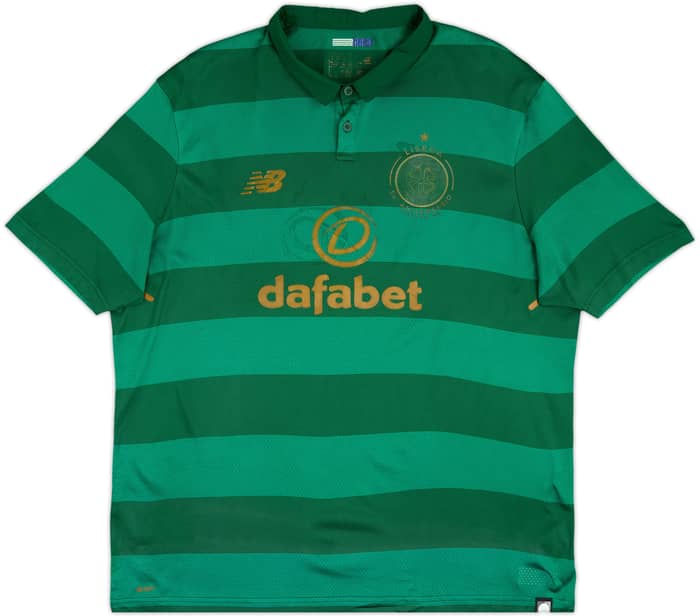 2017-18 Celtic 'Lisbon Lions 50th Anniversary' Away Shirt - 4/10 - (L)