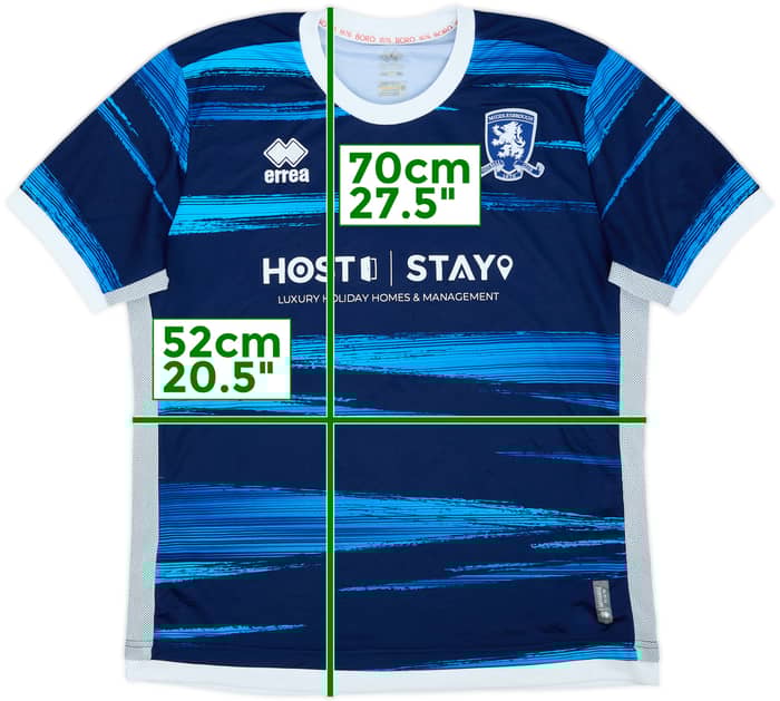 2022-23 Middlesbrough Away Shirt #8 - 7/10 - (M)