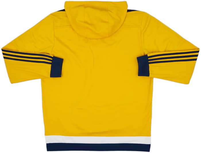 2014-15 LA Galaxy adidas Hooded Sweat Top - 7/10 - (L)