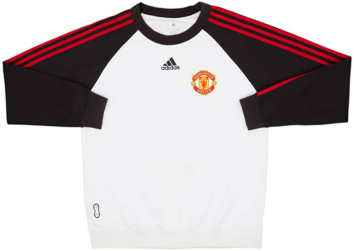 2021-22 Manchester United adidas Sweat Top - 5/10 - (S)