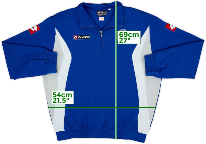 2008-09 QPR Lotto 1/4 Zip Drill Top - 5/10 - (XL)