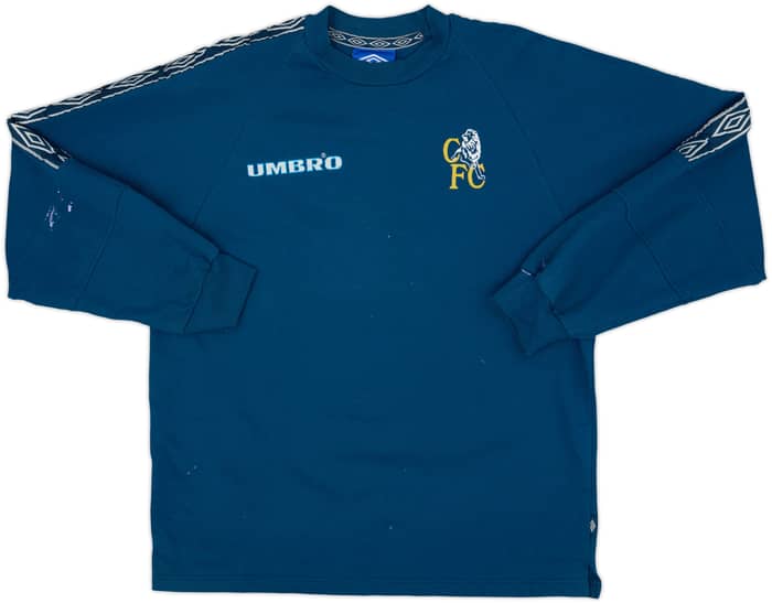 1995-97 Chelsea Umbro Sweat Top - 7/10 - (M)