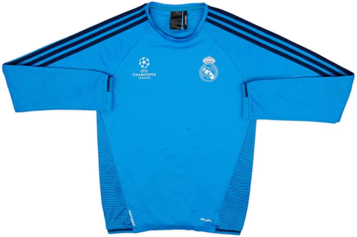 2015-16 Real Madrid CL adidas Sweat Top - 6/10 - (XS)