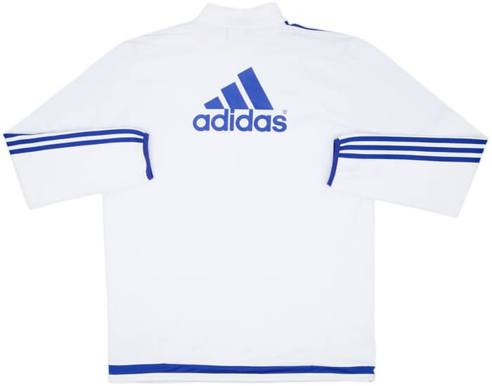 2015-16 Chelsea adidas 1/4 Zip Sweat Top - 6/10 - (L)