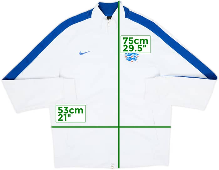 2014-15 England Nike Track Jacket - 6/10 - (L)