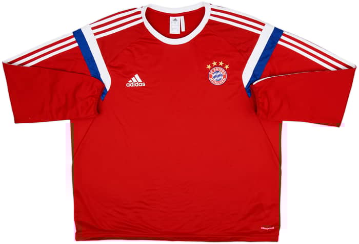 2014-15 Bayern Munich adidas Sweat Top - 8/10 - (XXL)