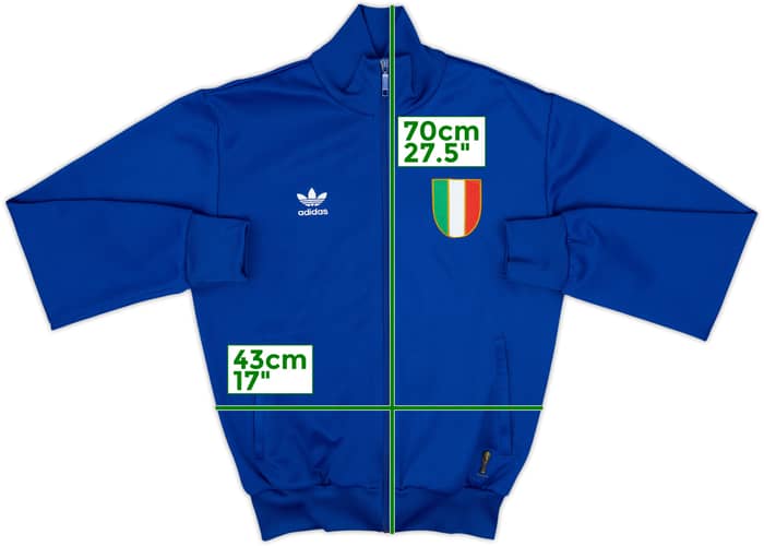 2006-07 Italy adidas Originals Track Jacket - 8/10 - (S)