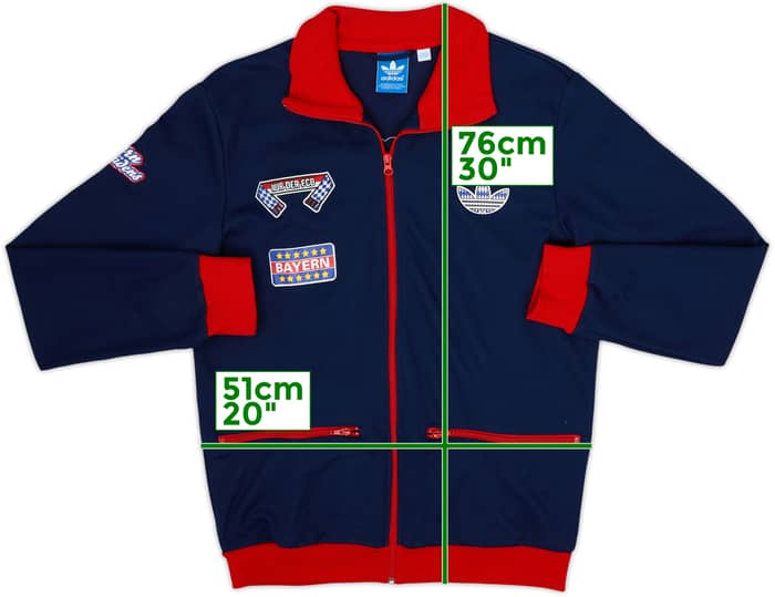 2012-13 Bayern Munich adidas Originals Track Jacket - 8/10 - (L)