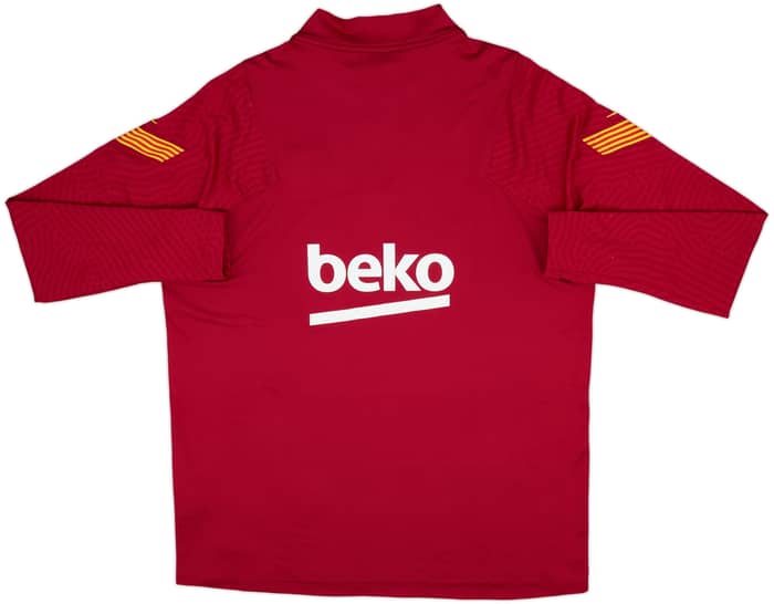 2020-21 Barcelona Nike Vaporknit 1/4 Zip Training Top - 6/10 - (XL)