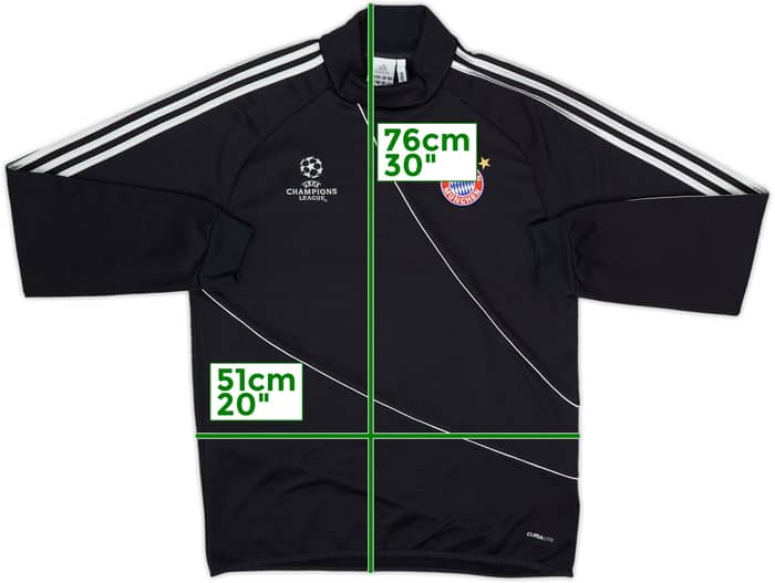 Top de entrenamiento con cremallera 1/4 adidas del Bayern Munich 2012-13 - 8/10 - (L)