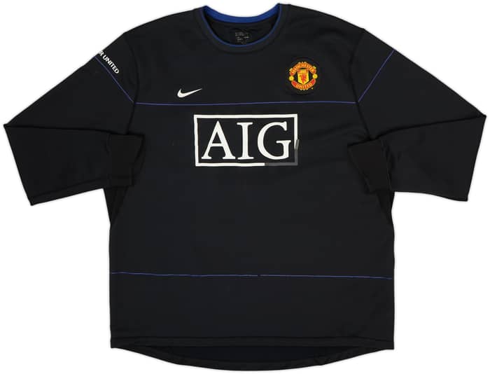 2008-09 Manchester United Nike Sweat Top - 5/10 - (XXL)