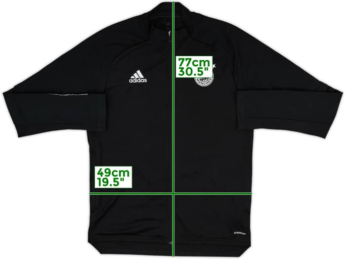 2020-21 Bayern Munich adidas Track Jacket - 8/10 - (M)