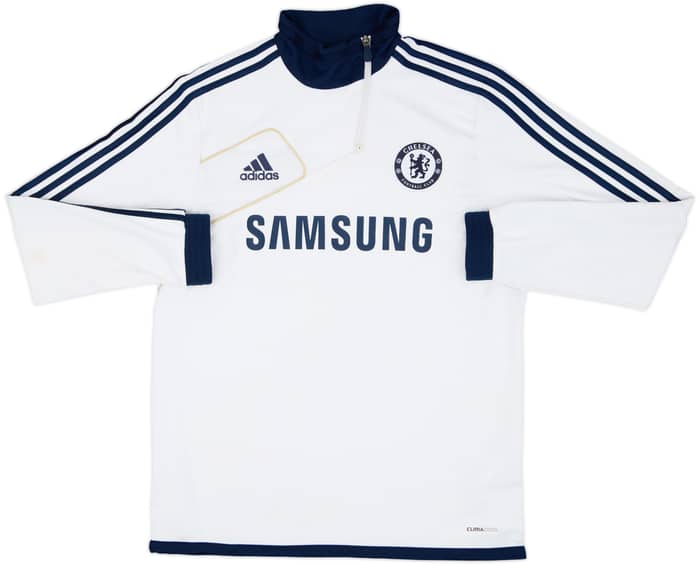 2012-13 Chelsea adidas 1/4 Zip Drill Top - 6/10 - (L/XL)