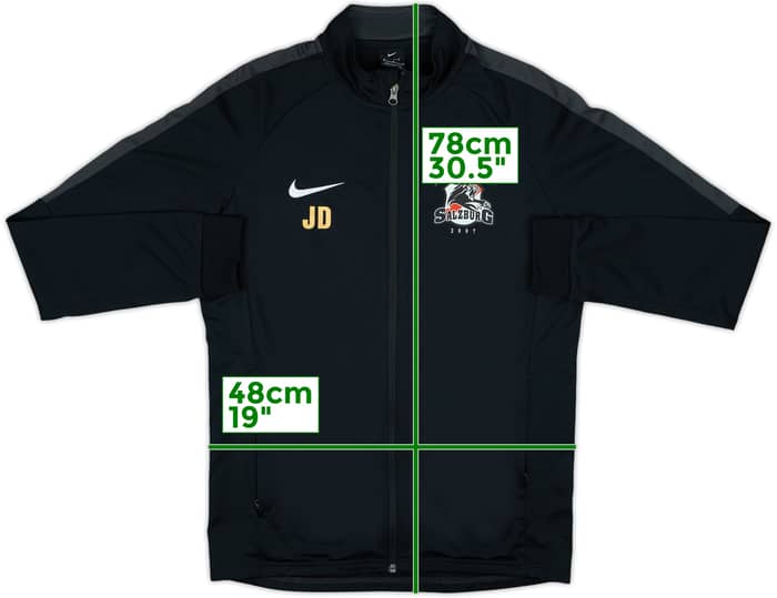 2018-19 JFG FC Salzburg Player Issue Nike Track Jacket JD - 8/10 - (M)