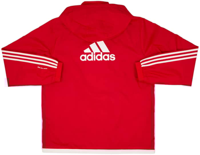 2013-14 Bayern Munich adidas Hooded Rain Jacket - 8/10 - (XL/XXL)