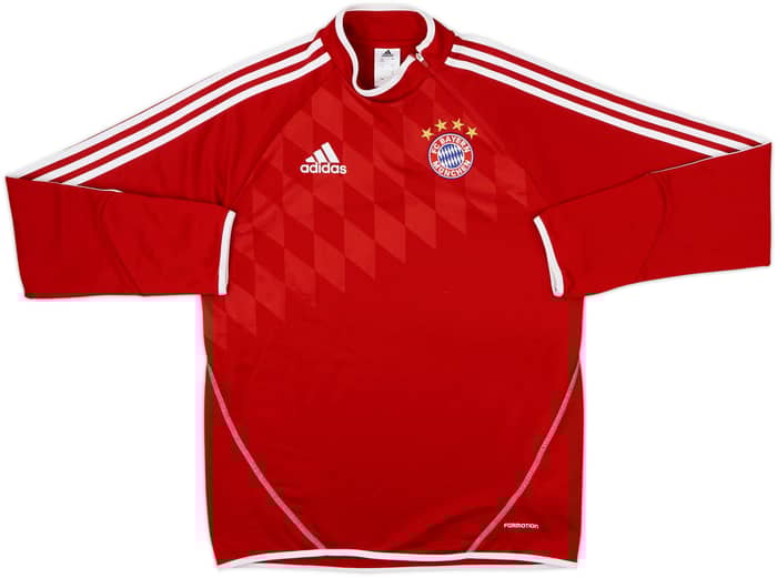 2013-14 Bayern Munich adidas Formotion 1/4 Zip Drill Top - 8/10 - (M)