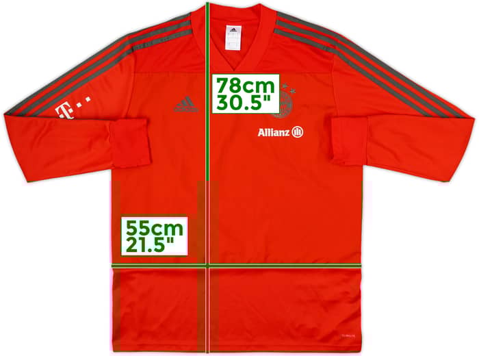 2018-19 Bayern Munich adidas Drill Top - 8/10 - (L)