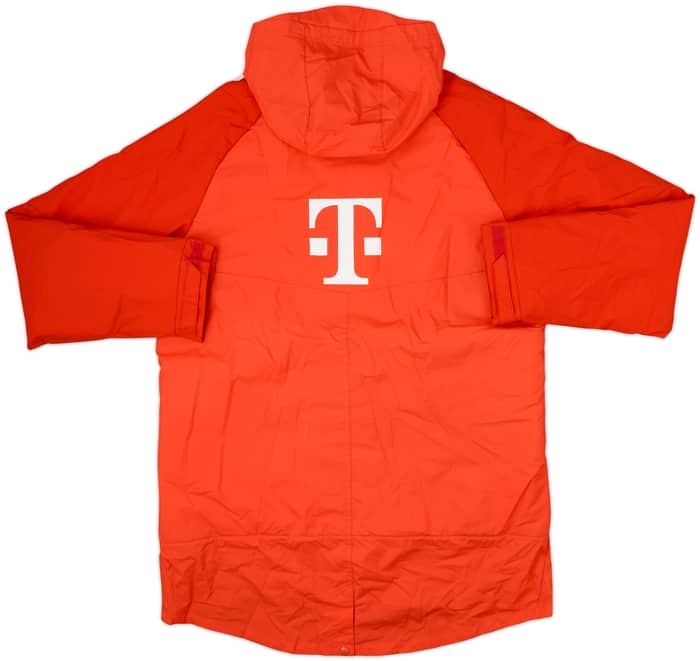 2023-24 Bayern Munich adidas Hooded Padded Bench Coat - 10/10 - (L)