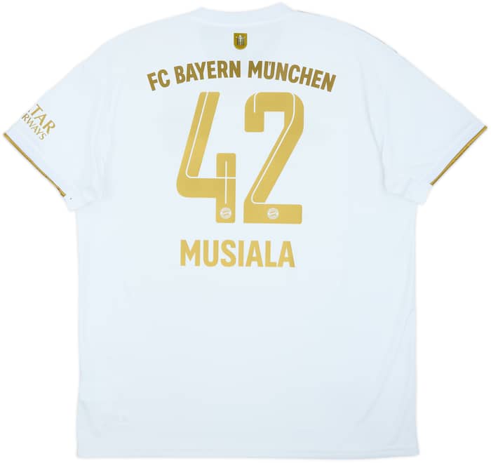 Camiseta de visitante del Bayern Munich 2022-23 Musiala #42 - 9/10 - (XL)