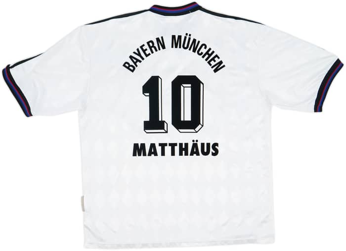 1996-98 Bayern Munich Away Shirt Matthaus #10 - 6/10 - (XL)