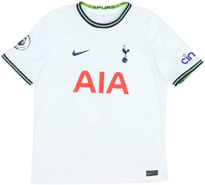 2022-23 Tottenham Home Shirt Son #7 - 10/10 - (XL.Boys)