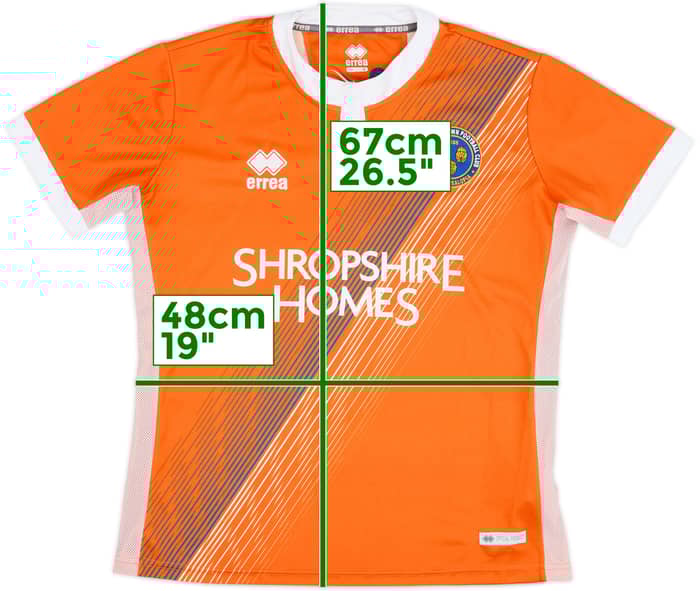 2018-19 Shrewsbury Town Away Shirt - 10/10 - (S)