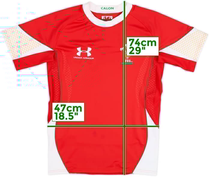 2008 Wales Rugby Union Home Shirt - 7/10 - (L)