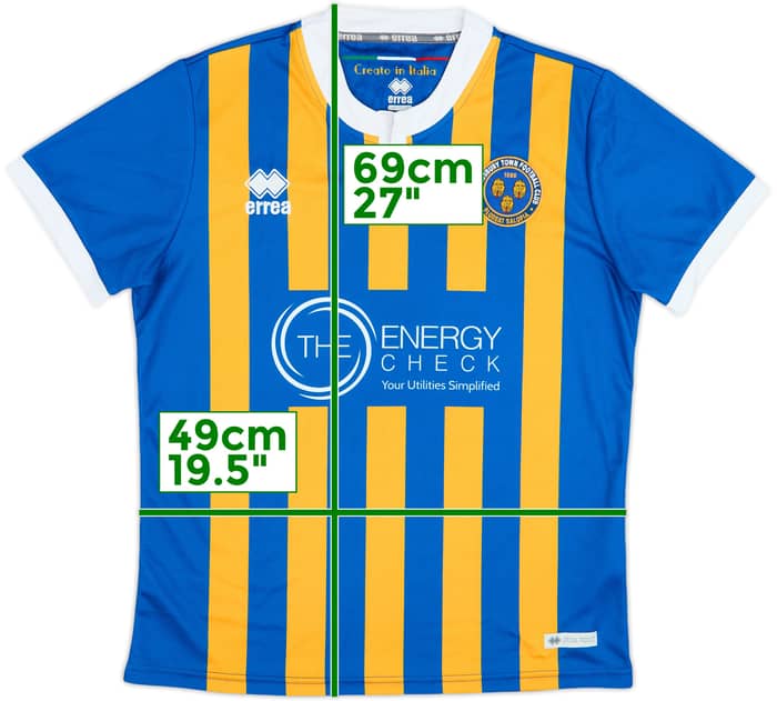 2018-19 Shrewsbury Home Shirt - 8/10 - (S)