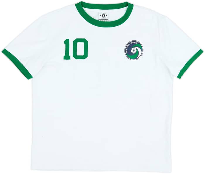 2011 New York Cosmos Umbro Cotton Tee Pele #10 - 8/10 - (XL)