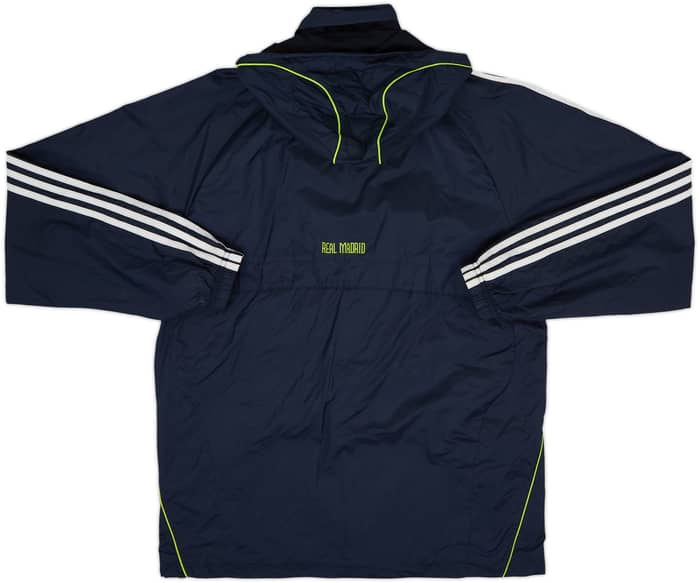 2010-11 Real Madrid adidas Hooded Rain Jacket - 8/10 - (M/L)