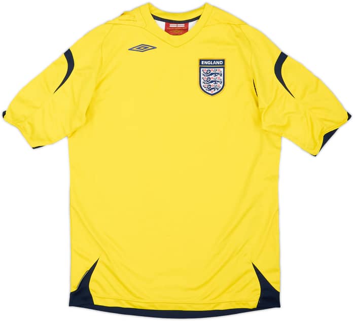 2006-08 England GK Shirt - 5/10 - (XL.Boys)