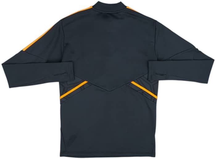 2022-23 Leeds United adidas 1/4 Zip Drill Top - 7/10 - (S)