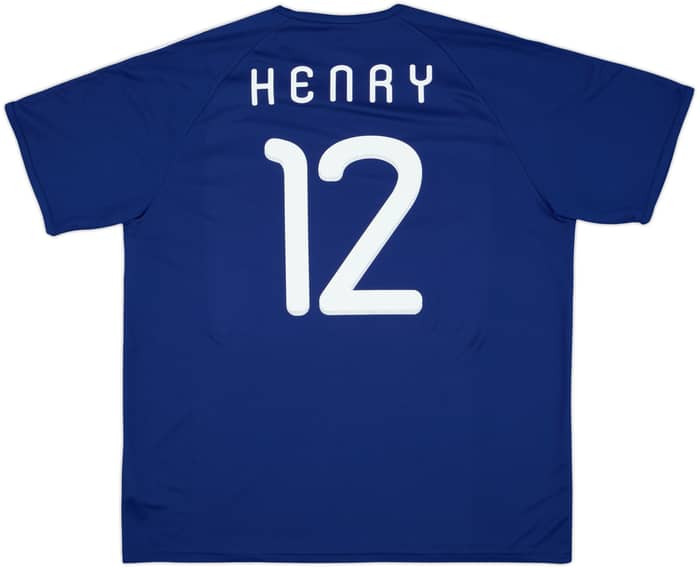 2009-10 France Basic Home Shirt Henry #12 - 10/10 - (XL)