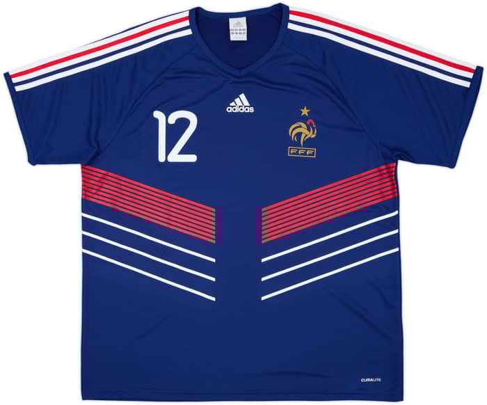2009-10 France Basic Home Shirt Henry #12 - 10/10 - (XL)