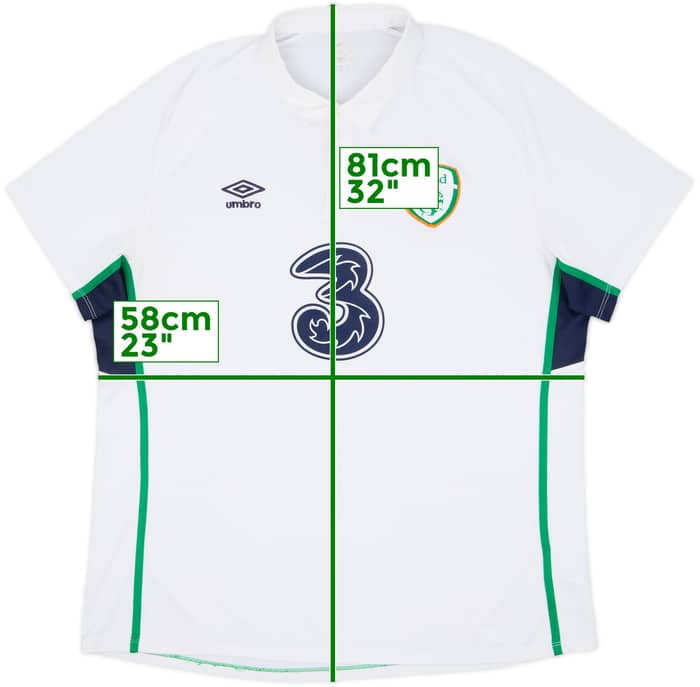 2014-16 Ireland Away Shirt - 8/10 - (XL)