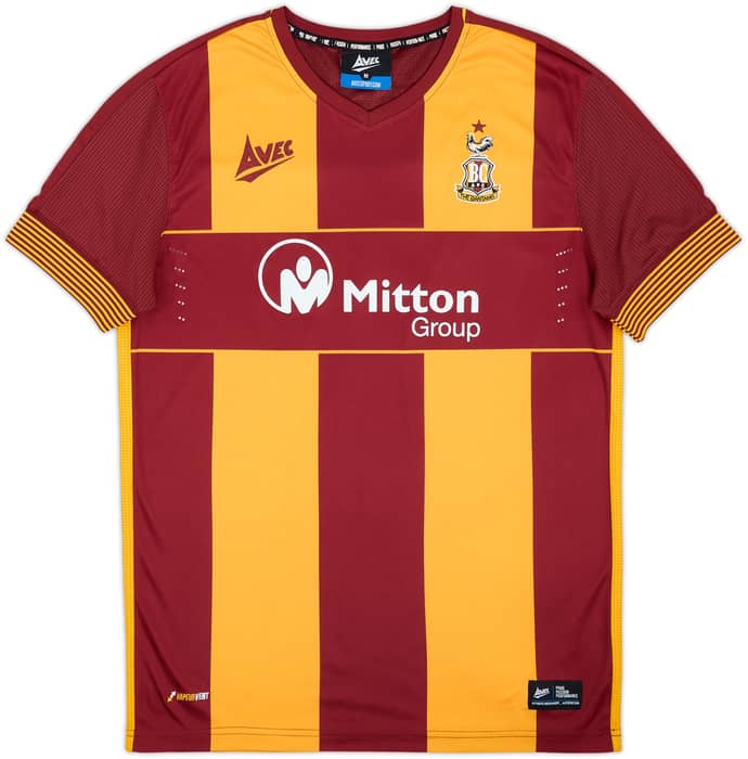 2017-18 Bradford City Youth Home Shirt #11 - 4/10 - (M)