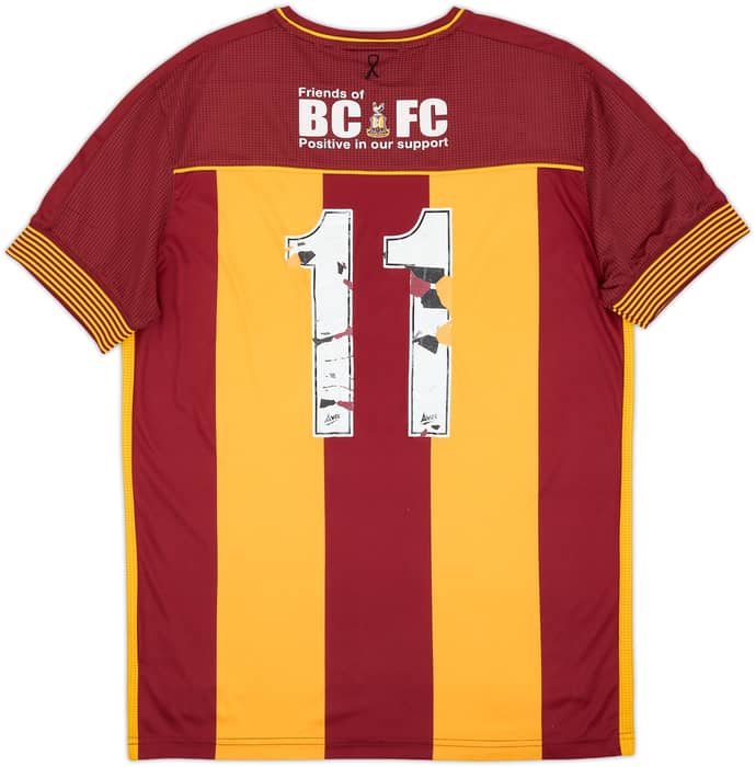 2017-18 Bradford City Youth Home Shirt #11 - 4/10 - (M)