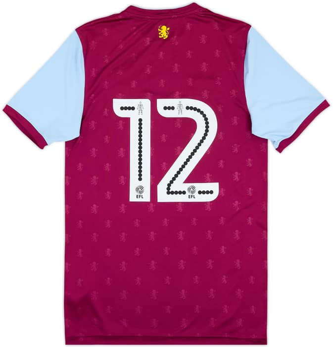 2017-18 Aston Villa Home Shirt #12 - 8/10 - (S)