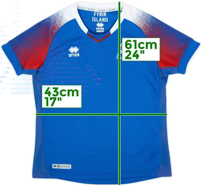 2018-19 Iceland Home Shirt - 8/10 - (XXS)