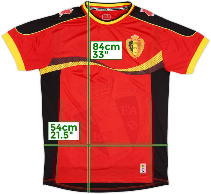 2012-14 Belgium Home Shirt - 6/10 - (3XL)
