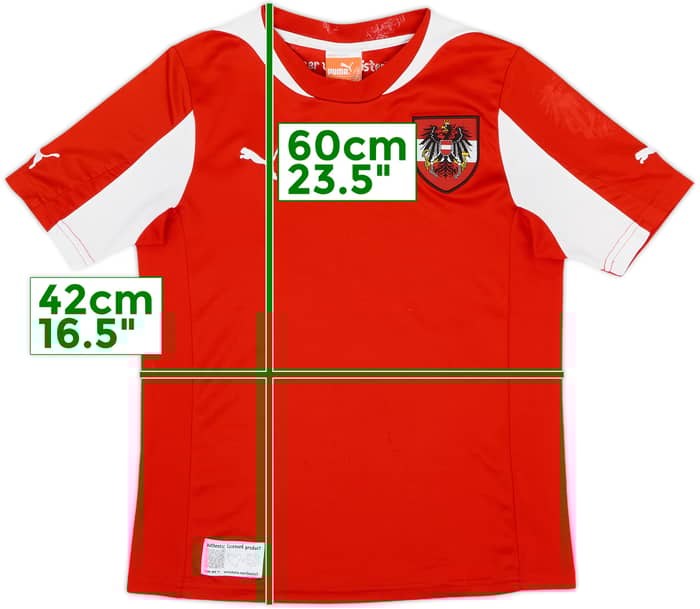 2012-14 Austria Home Shirt - 7/10 - (L.Boys)