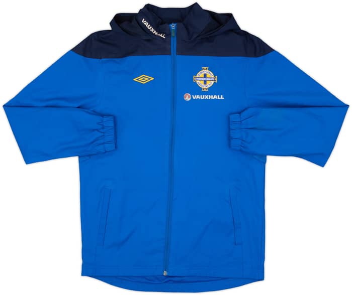 2008-10 Northern Ireland Umbro Hooded Rain Jacket - 6/10 - (XL.Boys)