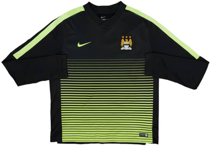 2014-15 Manchester City Nike Drill Top - 6/10 - (XL)