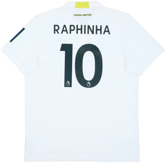 2021-22 Leeds United Home Shirt Raphinha #10 - 7/10 - (XL)