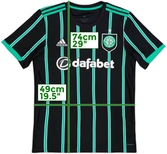 2022-23 Celtic Away Shirt - 9/10 - (M)